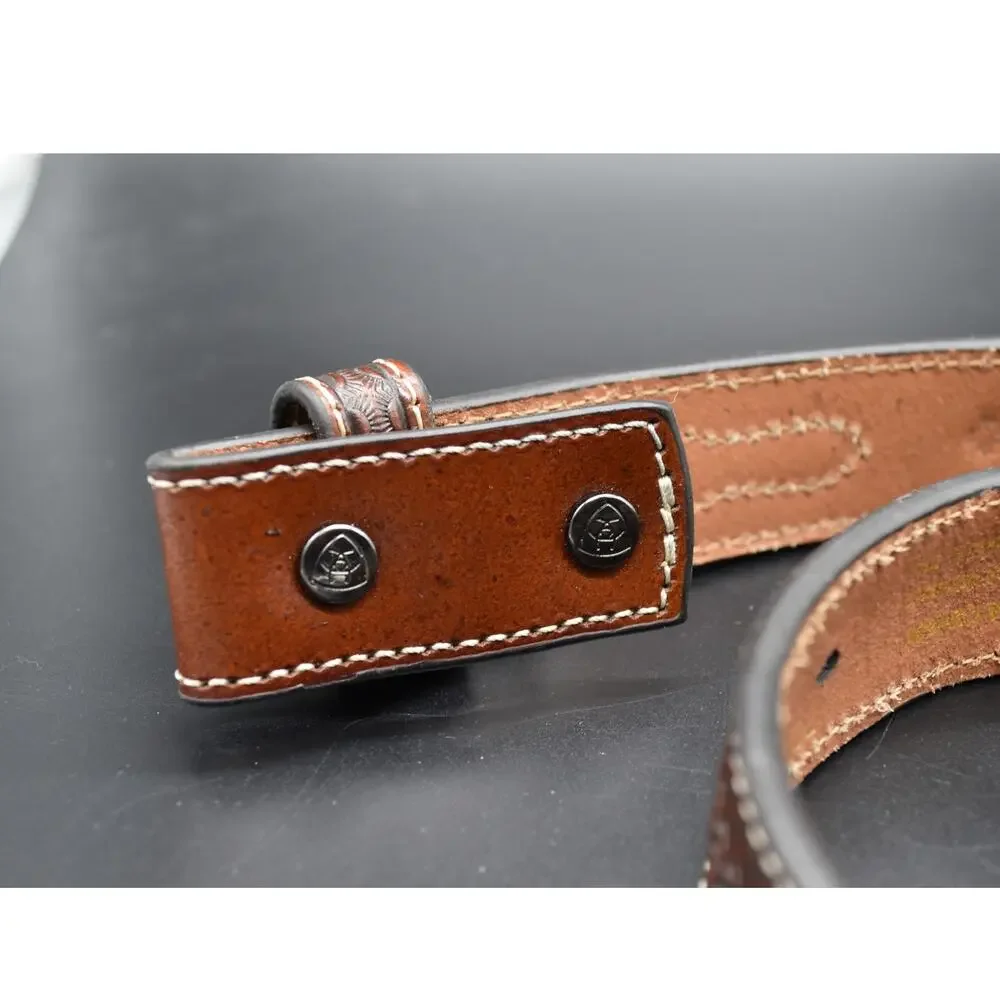Ariat Boys/Youth Leather Belt Western Rodeo Champion (20